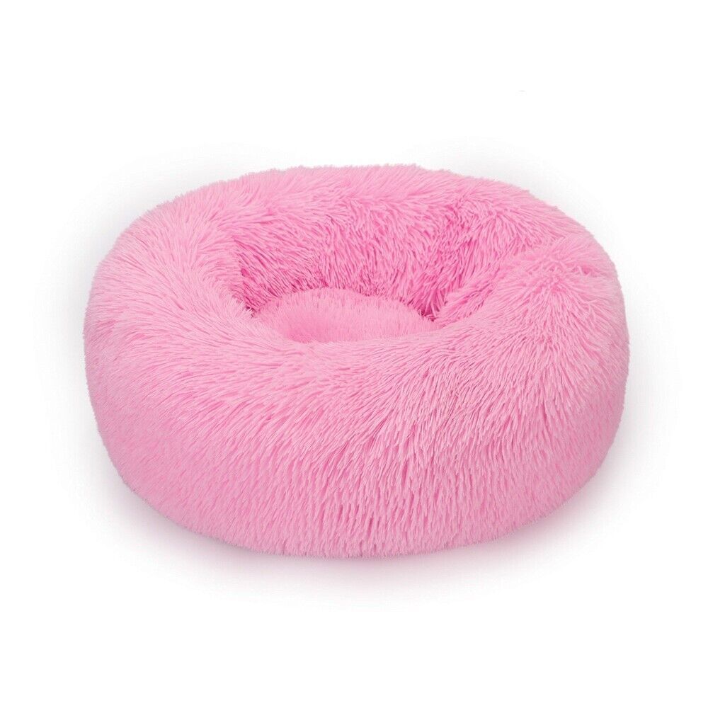 Pink Petnomo Plush Dog & Cat Bed