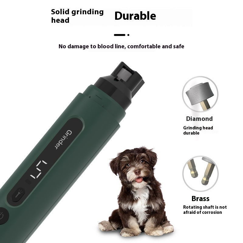 Petnomo Rechargeable Pet Nail Grinder for Dogs and Cats