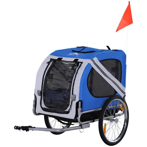 Petnomo Dog Bike Trailer with Mesh & Large Wheels
