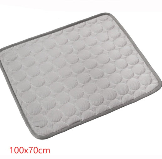 Petnomo Ice Silk Cooling Pad – Breathable Summer Mat for Dogs & Cats
