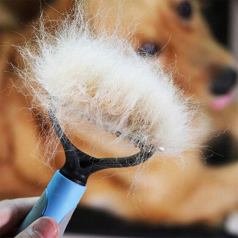 Petnomo Dual-Sided Deshedding Brush for Cats & Dogs