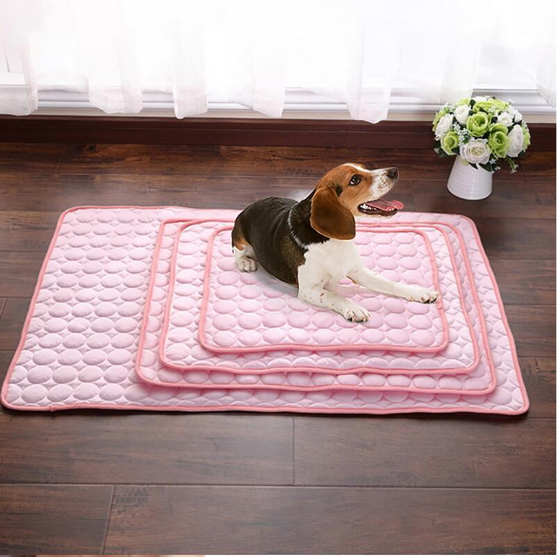 Petnomo Ice Silk Cooling Pad – Breathable Summer Mat for Dogs & Cats