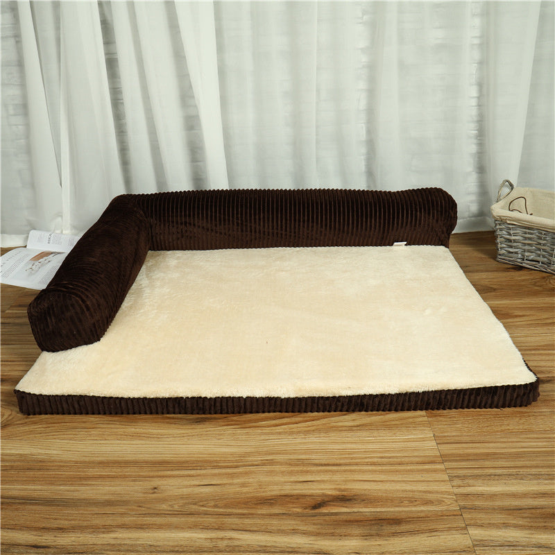 Petnomo Corduroy Pet Sofa Bed