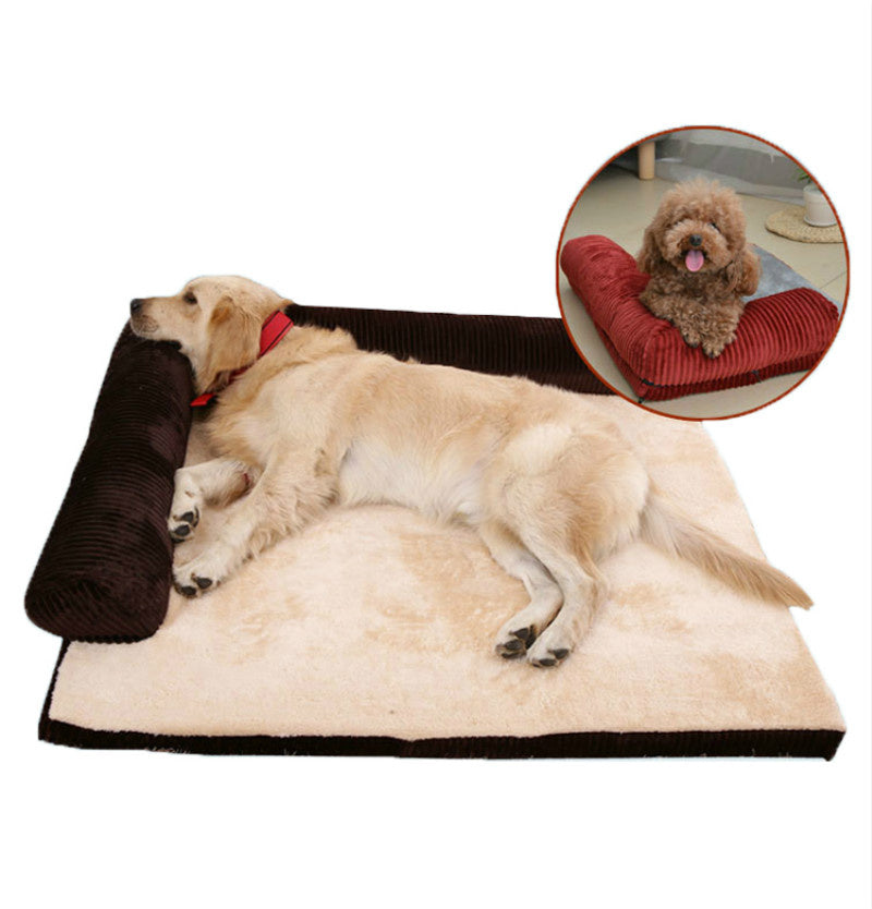Petnomo Corduroy Pet Sofa Bed