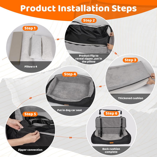 Petnomo Dog Bike Trailer with Mesh Screen