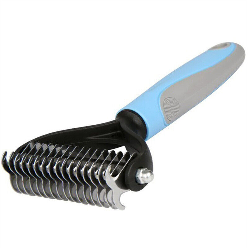 Petnomo Dual-Sided Deshedding Brush for Cats & Dogs