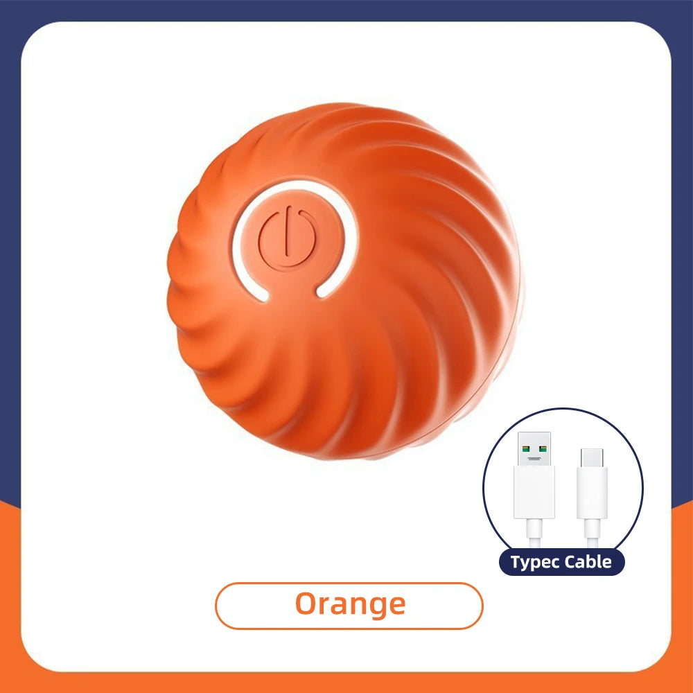 Petnomo MotionBall rechargeable interactive toy for dogs and cats – jumps and spins