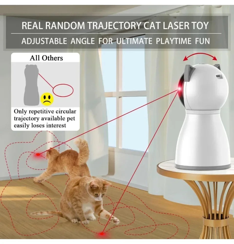 Petnomo Smart Motion Sensor Cat Laser Toy