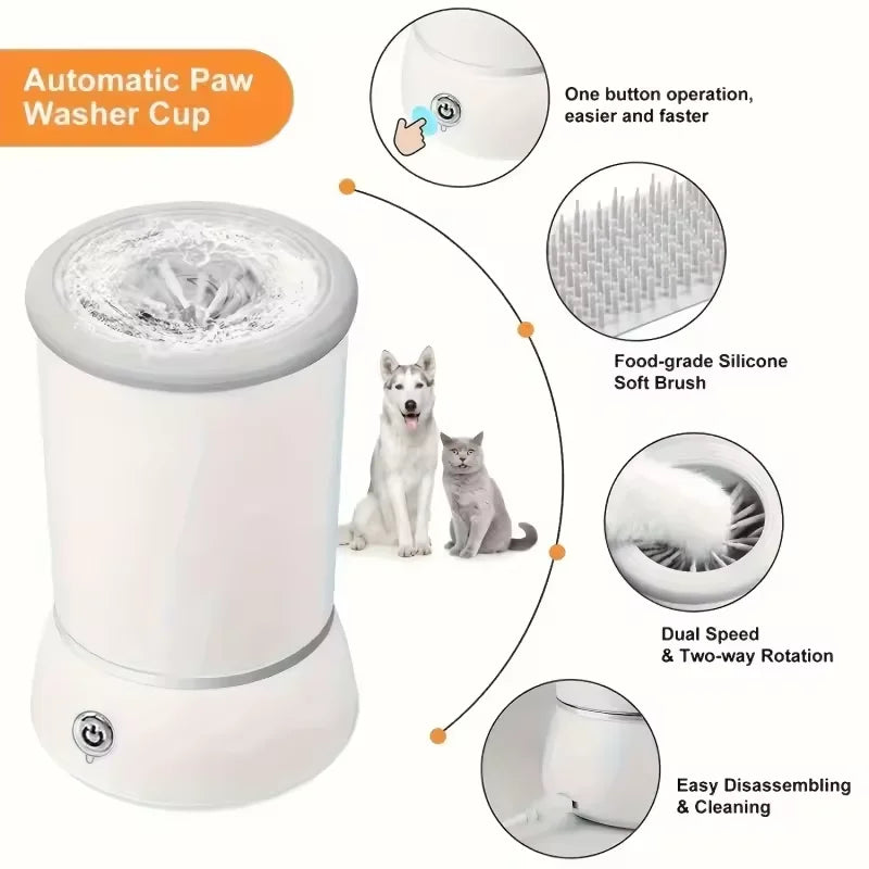 Petnomo Smart Paw Washer Battery Operated