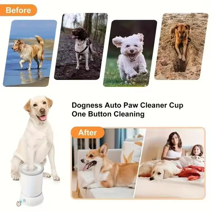 Petnomo Smart Paw Washer Battery Operated