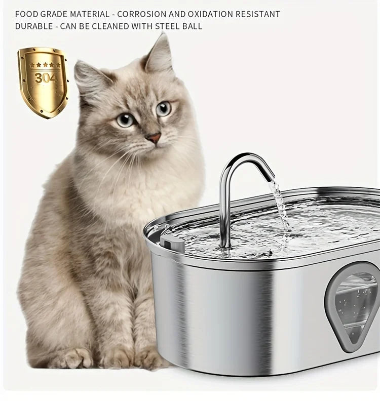 Petnomo 3.5L Smart Pet Fountain with LED light