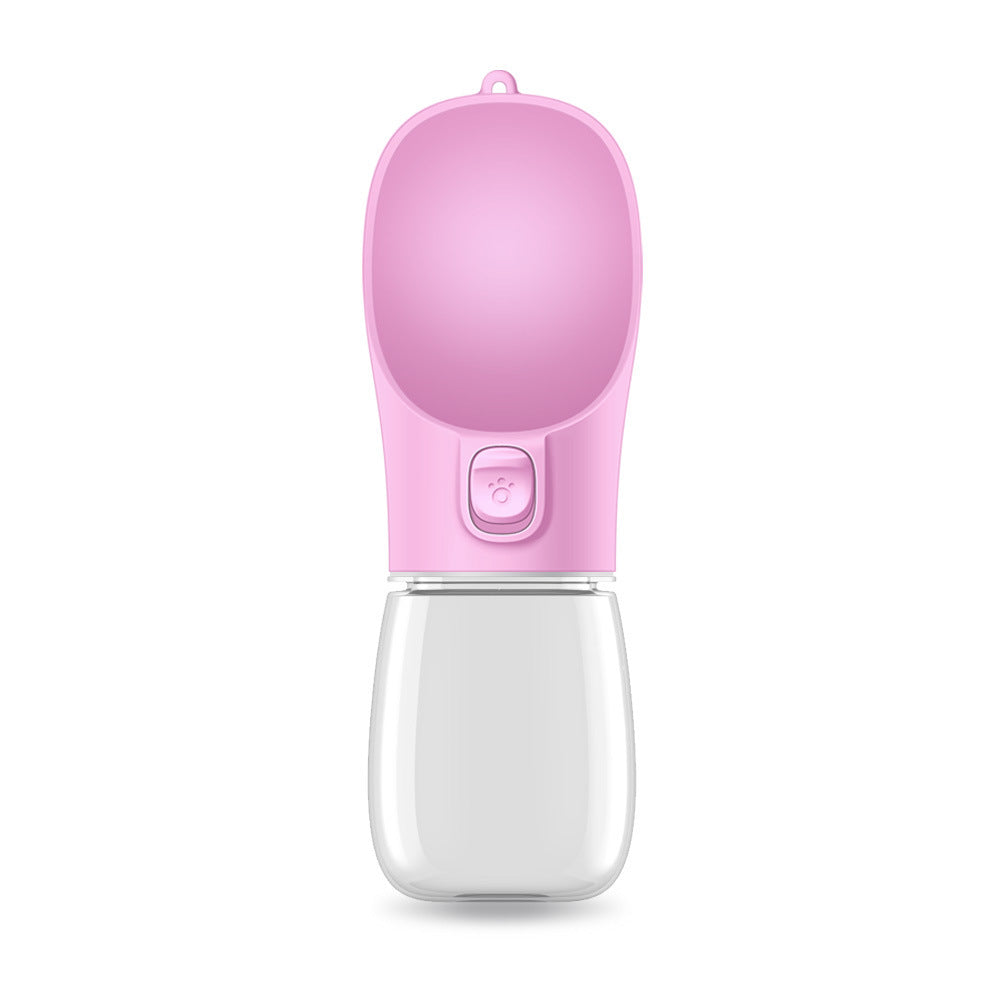 Petnomo 800ml portable water bottle with foldable bowl – leakproof design