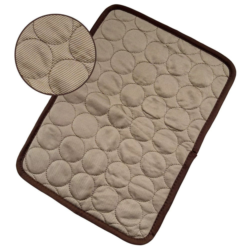 Petnomo Ice Silk Cooling Pad – Breathable Summer Mat for Dogs & Cats