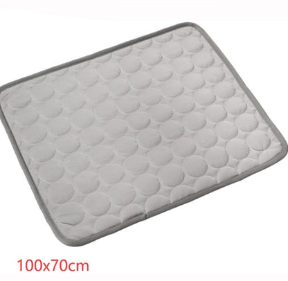 Petnomo Ice Silk Cooling Pad – Breathable Summer Mat for Dogs & Cats