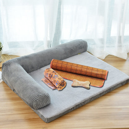 Petnomo Corduroy Pet Sofa Bed