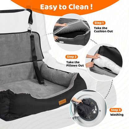 Petnomo Dog Bike Trailer with Mesh Screen