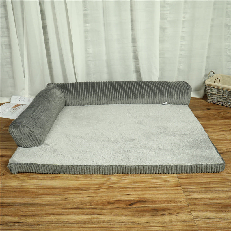 Petnomo Corduroy Pet Sofa Bed
