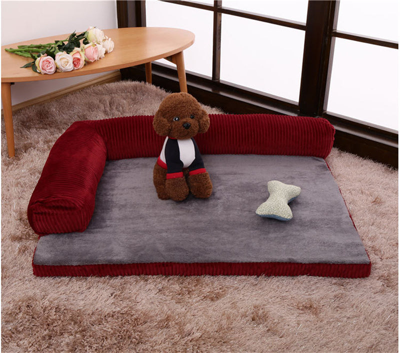 Petnomo Corduroy Pet Sofa Bed