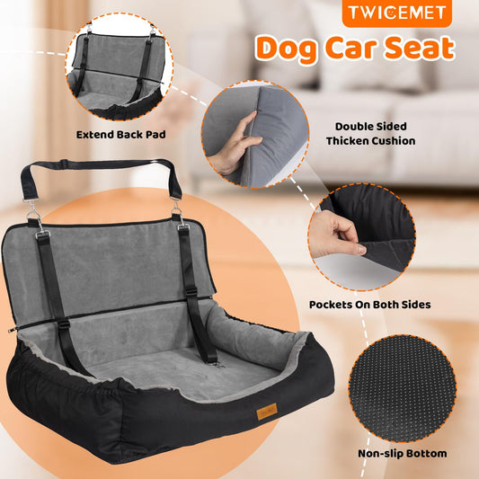 Petnomo Dog Bike Trailer with Mesh Screen