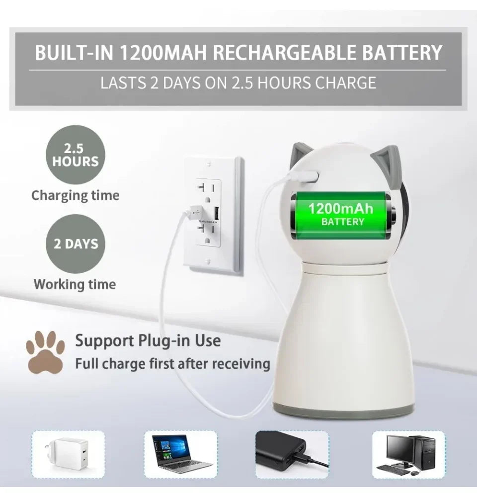 Petnomo Smart Motion Sensor Cat Laser Toy