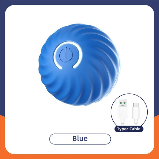 Petnomo MotionBall rechargeable interactive toy for dogs and cats – jumps and spins