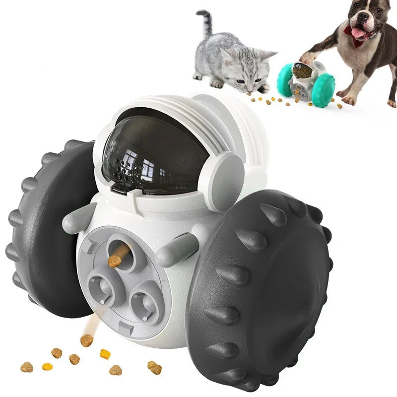 Petnomo robot puzzle toy for dogs – interactive treat dispenser for mental stimulation