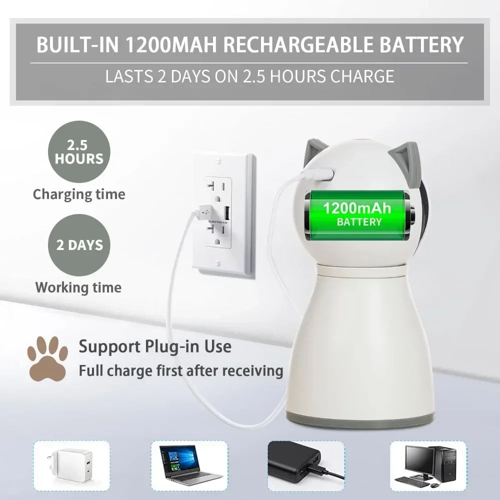 Petnomo Smart Motion Sensor Cat Laser Toy