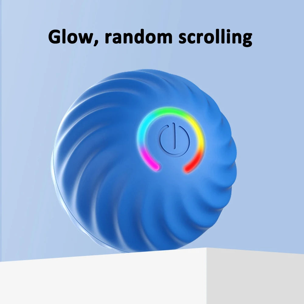 Petnomo MotionBall rechargeable interactive toy for dogs and cats – jumps and spins