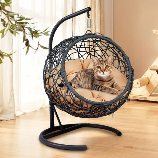 Petnomo™ Modern Pet Hammock Bed with Stand